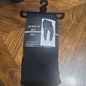Torrid Black Premium Leggings Size 4